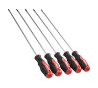 Eawfgtuw Per set di cacciaviti Torx extra lunghi da 400 mm, punta magnetica per T15/T20/T25/T27/T30, strumento manuale per riparazione in acciaio legato al cromo vanadio con manico in gomma, 3/5 (5