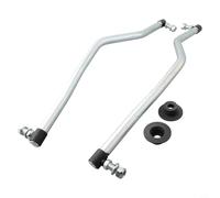 Eawfgtuw Per set di collegamento di trascinamento sterzo regolabile SX/per DX per 532194740 532194741 compatibile con per artigiano per Murray Pro per trattori da giardino HP - Tiranti in acciaio 4130