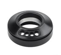 Eawfgtuw Per set di cuffie da 44/41,8/46,9 mm, kit coppa esterna per manubrio integrato, per copertura superiore in lega di alluminio CNC con cuscinetti sigillati e passaggio cavi, nero-41,8