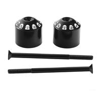 Eawfgtuw Pesi terminali manubrio antivibrazione per Can-Am per Ryker 600 900, pesi stabilizzatori manubrio in acciaio inox, 0634-0561, confezione da 2