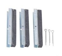 Eawfgtuw Pietre di ricambio per cilindro motore, set da 3 pezzi con dimensioni regolabili da 3,8 cm, 5,1 cm, 7,6 cm, 10,2 cm, per pistone del freno e levigatura albero, grana 220# (5,1 cm)