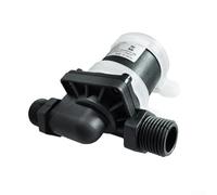Eawfgtuw Pompa ad energia solare senza spazzole CC 12 V 24 V con booster di riscaldamento a pavimento impermeabile IP68 e funzionamento silenzioso per scaldabagno, docce ed energia alternativa (7 m)
