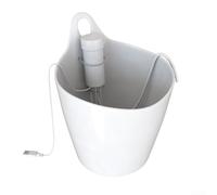 Eawfgtuw Pompa di drenaggio del condizionatore d'aria USB, 5 V, motore silenzioso, 450 ml/min, unità di rimozione della condensa esterna, compatibile con sistemi CA 1-3P (1 metro)