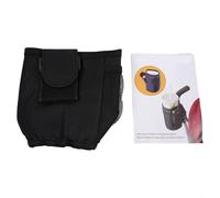 Eawfgtuw Portabottiglie in tessuto Oxford impermeabile con borsa isolante per passeggino, sedia a rotelle, camminatore al ginocchio, deambulatore, deambulatore,