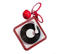 Eawfgtuw Portachiavi compatto con registratore vocale personalizzabile, regalo audio per catturare momenti memorabili, dispositivo audio digitale portatile (A)