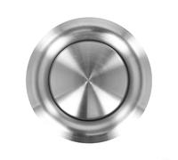 Eawfgtuw Presa d'aria rotonda da soffitto, copertura per ventilazione a soffitto, diffusore con anello di fissaggio, presa d'aria montata per bagno, ufficio (125 mm)