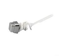Eawfgtuw Pulsante WC Flush Kit Montaggio Laterale Serbatoio WC Trip Leva Maniglia di Sostituzione, Meccanismo a Molla Risparmio Acqua, Costruzione in Plastica Lunga Duratura,