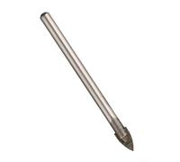 Eawfgtuw Punta da trapano a lancia con punta in carburo da 3-12 mm, per vetro, piastrelle, ceramica, granito, pietra, legno, plastica, cemento (6 mm)