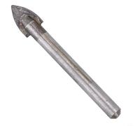 Eawfgtuw Punta da trapano a lancia con punta in carburo da 3-12 mm, per vetro, piastrelle, ceramica, granito, pietra, legno, plastica, cemento (12 mm)
