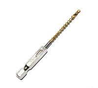 Eawfgtuw Punta per trapano HSS ad alta velocità, codolo esagonale, 135 gradi, per metallo, legno, plastica, scanalature, foratura, 3-8 mm (3 mm)
