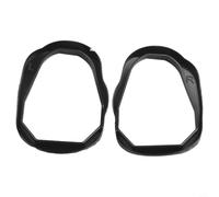 Eawfgtuw Road For Bike - Copri tacchetti per pedali Speedplay, frange per tacchetti in ABS per protezioni bordi per ciclismo, accessori resistenti per scarpe (nero/giallo, coppia) (nero)