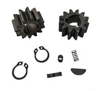 Eawfgtuw Ruote per tosaerba da 20,3 cm e kit di ingranaggi a 12 denti per modelli Honda HRN216 VKA/VKAA/VLA/VLAA/VYA/VYAA, compatibile con 44710-VR8-N00ZA 42710-VR8-N00ZA (ruote posteriori +