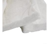Eawfgtuw Set di 3 coperte resistenti al fuoco per camino, isolamento in fibra di ceramica calcio-magnesio-silicato, cuscinetti ad alta densità resistenti al calore per focolari, stufe, bruciatori gel