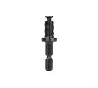 Eawfgtuw Set di adattatori per mandrino per trapano a gambo esagonale, codolo da 1/4" a convertitore filettato maschio da 3/8" e 1/2", connettore a cambio rapido in acciaio per punte per trapano