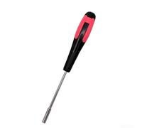 Eawfgtuw Set di mini chiavi a bussola con albero cavo per dadi esagonali da 3-6 mm, in acciaio al cromo-vanadio con manico antiscivolo (3 mm)