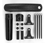 Eawfgtuw Set di parafanghi per mountain bike per ruote da 26", 27,5", 29", parafanghi regolabili con montaggio a sgancio rapido, compatibile con pneumatici larghi fino a 70 mm, anteriore e (solo