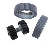 Eawfgtuw Set di rulli di alimentazione scanner con gruppo rullo di raccolta del rullo del freno per parti dello scanner di documenti Fi-7160 Fi-7180 Fi-7260 Fi-7280 Fi-7140
