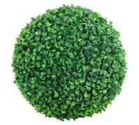 Eawfgtuw Sfere di erba artificiale in plastica per decorazione di giardini e negozi, 18 x 18 x 18 cm, pianta artificiale verde, resistente ai raggi UV, decorazione per prato esterno (B)