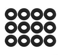 Eawfgtuw Smorzatori di vibrazioni per racchette da tennis in silicone, confezione da 12, con assorbimento degli urti per ridurre le vibrazioni delle corde, compatibili con racchette da tennis e squash