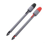 Eawfgtuw Sonda per piercing a filo resistente con clip isolante e presa a banana da 4 mm, in acciaio inossidabile temprato, morsetto per multimetro f (4 mm)