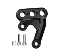 Eawfgtuw Staffa per pedale destro/sinistro per Surron per Light Bee X/S Dirt elettrico per bici, lega di alluminio, leggera e resistente all'usura, nera (destra)