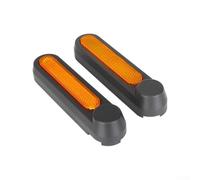 Eawfgtuw Striscia riflettente di sicurezza per F2/F2Plus/F2Pro, pannello protettivo laterale per scooter elettrico con copertura decorativa per ruota posteriore (giallo)