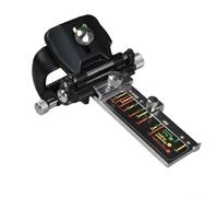 Eawfgtuw Strumento di guida per levigatura, angolo regolabile, in lega di alluminio, supporto per affilatura per la lavorazione del legno, con rullo allargato e blocco di sicurezza, compatibile con