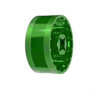 Eawfgtuw Strumento di rimozione movimento centrale 5 in 1 per 44 mm BBR-60 DUB16T BB-9100 per -386, per lega di alluminio CNC per chiave per installazione guarnitura verde, richiede cricchetto 3/8