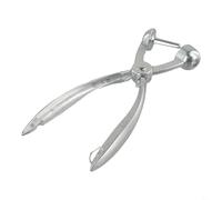 Eawfgtuw Strumento snocciolatore per ciliegie in lega di alluminio e strumento per rimuovere noccioli di oliva, facile da spremere, dispositivo di rimozione del nucleo della frutta per ciliegie, olive