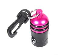 Eawfgtuw Supporto magnetico per polpo per immersioni subacquee, regolatore a sgancio rapido, clip per tubo regolabile, in alluminio, con fibbia rimovibile per calibro della console (rosa)
