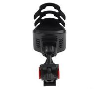 Eawfgtuw Supporto per bevande per supporto microfono compatibile con microfono strumento altoparlante piatto per bici moto - Supporto rotante per bottiglie per tazze pinta