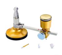 Eawfgtuw Taglierina circolare per utensili da taglio, diametro regolabile 12-20 cm, con ruota in carburo, ventosa in gomma e olio da taglio, per progetti di hobby in vetro e ceramica (D)