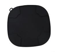 Eawfgtuw Tappetino in silicone resistente al calore per friggitrice ad aria Ninja Crispi FN101, 26,9 x 26,9 cm, antiscivolo, resistente al calore, con nucleo cavo (nero)