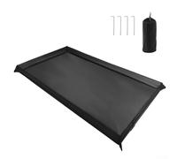 Eawfgtuw Telo impermeabile multifunzione per tenda da campeggio, in tessuto Oxford 210D, con valutazione di 4000 mm, leggero e portatile (200 x 180 cm)
