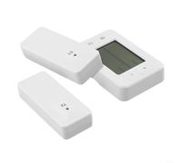 Eawfgtuw Termometro wireless per interni ed esterni, con due sensori per frigorifero, congelatore o cantina, display digitale, monitor remoto della temperatura