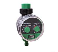 Eawfgtuw Timer elettronico per irrigazione da giardino, regolatore di irrigazione digitale, impermeabile, alloggiamento impermeabile, per piante e fiori