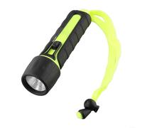 Eawfgtuw Torcia subacquea a LED da 8000 lm, impermeabile, con custodia rigida, per immersioni, nuoto, snorkeling, canottaggio, escursionismo, profondità 50 m, verde