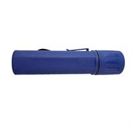 Eawfgtuw Tubo di stoccaggio per asta di saldatura, capacità 4,5 kg, supporto per elettrodi in plastica con protezione dall'umidità, clip per il trasporto e cinghia per elettrodi MMA fino a 350 mm (blu
