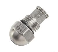 Eawfgtuw Ugello nebulizzatore, ugello nebulizzatore 1/4 BSPT, connessione filettata, in acciaio inox, per irrigazione da giardino, sistema di raffreddamento, umidificazione, 0,3-1,5 mm Orificio (0,3