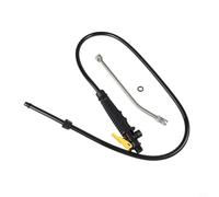 Eawfgtuw Ugello per tubo da giardino dotato di asta lunga insieme a maniglia a grilletto orientata all'utente estesa spruzzatore atomizzante compatibile con P2803 18 V G in acciaio (48 cm)