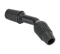Eawfgtuw Ugello spray per spruzzatori da giardino, ventola regolabile e punta di ricambio a cono compatibile con strumenti per killer e irrigazione, plastica nera (4 pezzi)