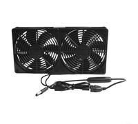 Eawfgtuw Ventola di circolazione dell'aria, ventola silenziosa del computer, dispositivo di raffreddamento elettronico, soluzione di raffreddamento desktop, ventilazione alimentata tramite USB