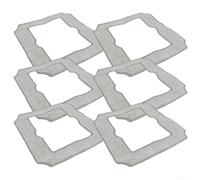 Eawfgtuw YW509 - Cuscinetti di ricambio compatibili per mocio multi-superficie, design a tutto tondo, adatti per la pulizia profonda dei telai delle finestre, confezione da 6