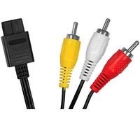 Eaxus® Cavo video AV adatto a SNES, N64, GC - Super Nintendo, Nintendo 64, GameCube