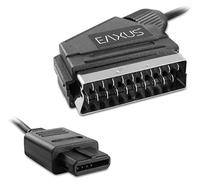 Eaxus® RGB Scart Cable adatto a Nintendo Gamecube e SNES - 1,80 metri per la migliore qualità dell'immagine