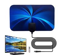 Eayoly Antenna TV - Antenna DVB-T2 4K con Chip IC Intelligente avanzato,Ricevitore del Segnale TV Miglioramento del Segnale del ripetitore A Prova di umidità per la TV