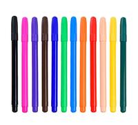 Eayoly Penne Alimentari commestibili, 12 Colori Penne coloranti Alimentari commestibili Punta Singola Penne da colorare commestibili, per Torte, Biscotti, Fondant, Dessert