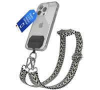 EAZY CASE catena universale per cellulare adatta a tutti gli smartphone, catena da appendere, cover con cordino, catena per smartphone da portare in giro, cinghia per cellulare