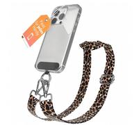 EAZY CASE catena universale per cellulare adatta a tutti gli smartphone, catena da appendere, cover con cordino, catena per smartphone da portare in giro, cinghia per cellulare