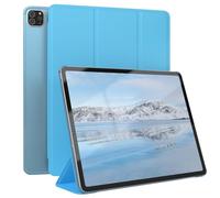 EAZY CASE - Coperchio di protezione per Apple iPad Pro 12,9" (2018/2020/2021/2022) Cover Tablet Smartcase per alzarsi in piedi, con funzione di stand Sleep Wake Up, in pelle sintetica, Blu chiaro